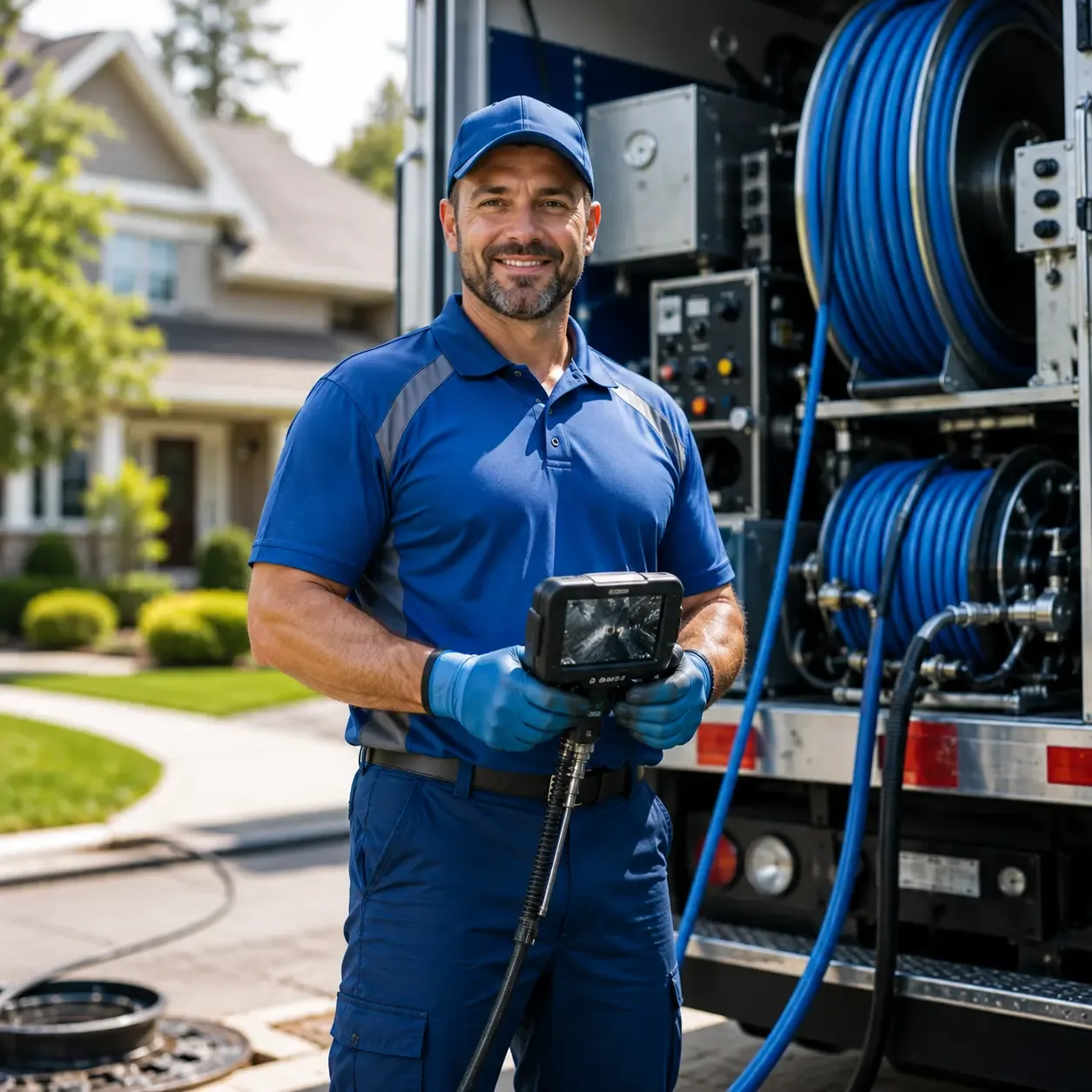 Local outdoor drain cleaning specialists in Luthersville, GA